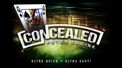 CONCEALED (Gimmicks and Online Instructions) by Peter Eggink - Trick product video — 52Kards