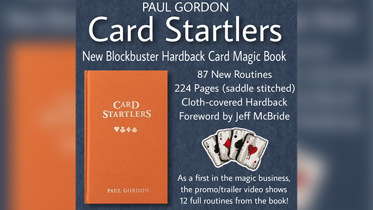 Card Startlers by Paul Gordon - Book product video — 52Kards