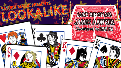 Lookalike (Gimmicks and Online Instructions) by James Hawker and Luke Bingham - Trick product video — 52Kards
