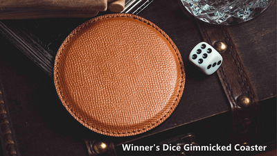 Winner's Dice Gimmicked Coaster (Gimmicks and Online Instructions) by Secret Factory product video — 52Kards