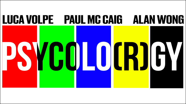 PSYCOLORGY (Gimmicks and Online instructions) by Luca Volpe, Paul McCaig and Alan Wong - Trick product video — 52Kards