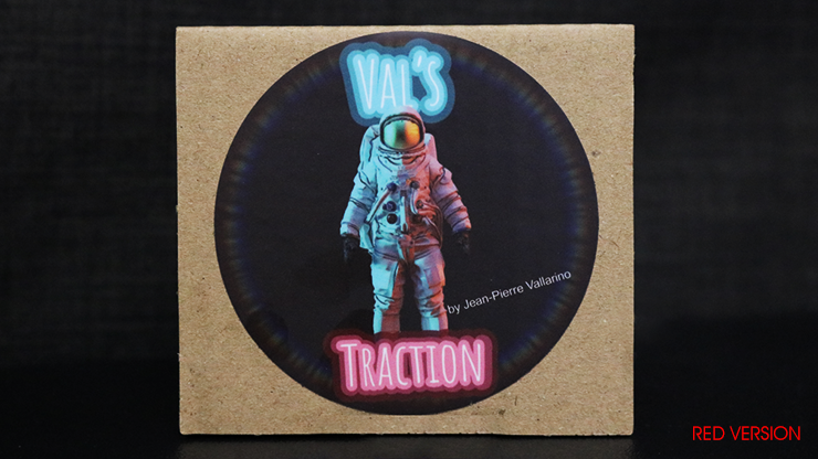 VALS TRACTION RED (Gimmicks and Online Instructions) by Jean-Pierre Vallarino - Trick product video — 52Kards
