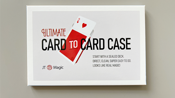 Ultimate Card to Card Case BLUE (Gimmicks and Online Instructions) by JT - Trick product video — 52Kards