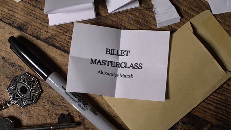 Billet Masterclass (Online Instructions plus Materials) by Alexander Marsh and The 1914 - Trick product video — 52Kards