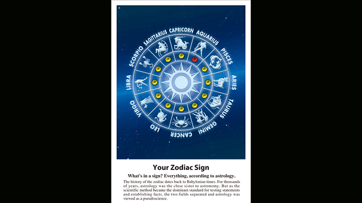 Your Zodiac Sign by Masuda  Lars-Peter Loeld - Trick product video — 52Kards