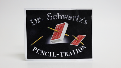 Dr. Schwartz's Pencil-Tration (Gimmicks and Online Instructions) by Martin Schwartz - Trick (Deck color may vary) product video — 52Kards