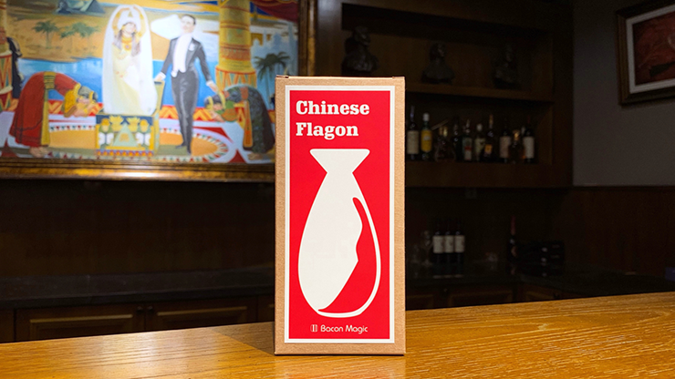 The Chinese Flagon LARGE (Gimmick and Online Instructions) by Bacon Magic - Trick product video — 52Kards
