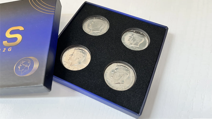 HALF DOLLAR Coin Set by N2G - Trick product video — 52Kards