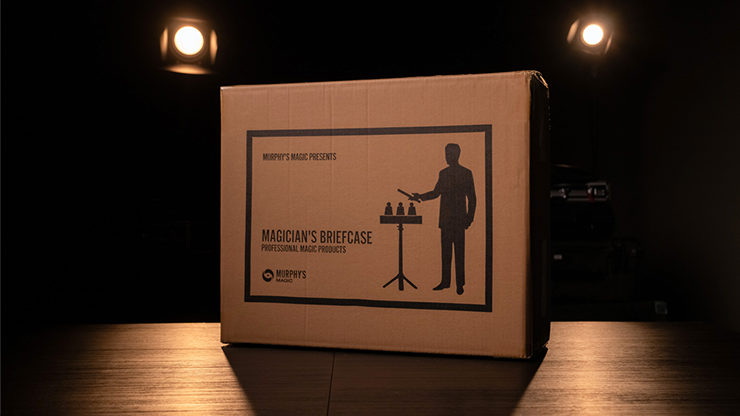 MAGICIANS BRIEFCASE TABLE by Murphy's Magic product video — 52Kards