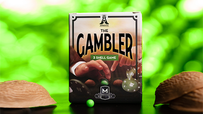 THE GAMBLER / THREE SHELL GAME (Gimmicks and Instructions) by Apprentice Magic  - Trick product video — 52Kards