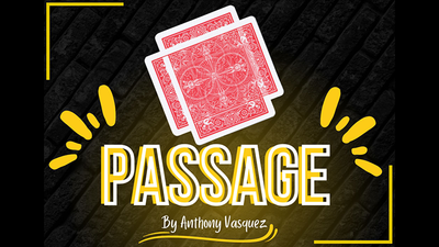 Passage BLUE (Gimmicks and Online Instructions) by Anthony Vasquez - Trick product video — 52Kards