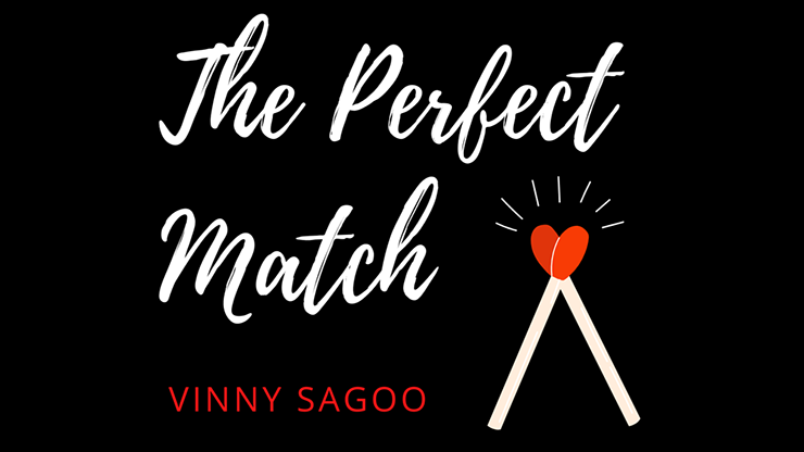 PERFECT MATCH (Gimmicks and Online Instructions) by Vinny Sagoo - Trick product video — 52Kards