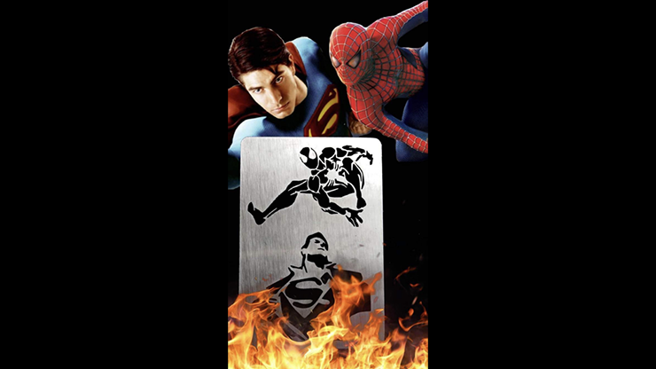 Celebrity Scorch (Superman & Spider Man) product video — 52Kards