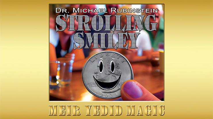 Strolling Smiley (Gimmicks and Online Instructions) by Dr. Michael Rubinstein - Trick product video — 52Kards