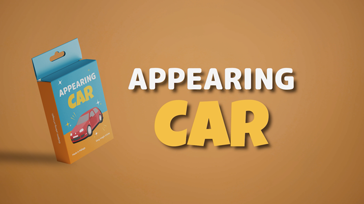 APPEARING CAR (Gimmicks and Online Instructions) by Julio Montoro & The Paranoia Co. - Trick product video — 52Kards