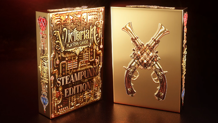Victorian Steampunk (Gold) product video — 52Kards