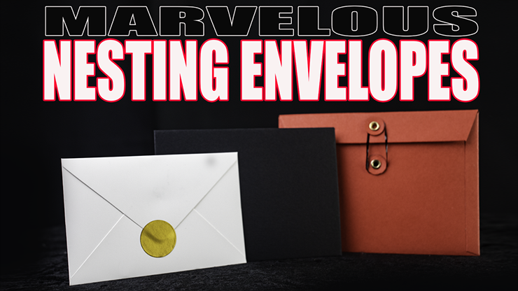 Marvelous Nesting Envelopes (Gimmicks and Online Instructions) by Matthew Wright - Trick product video — 52Kards