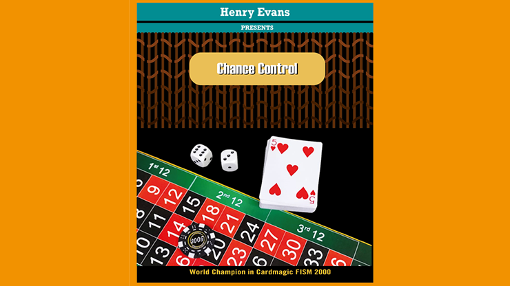 Chance Control Blue (Gimmicks and Online Instructions) by Henry Evans - Trick product video — 52Kards