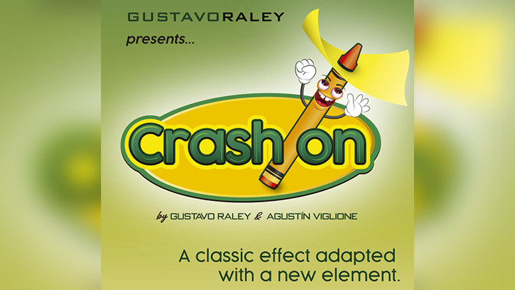 CRASH ON (Gimmicks and Online Instructions) by Gustavo Raley - Trick product video — 52Kards