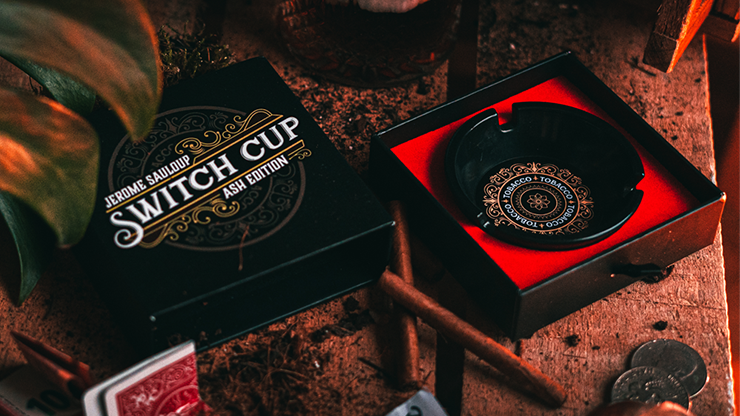 Switch Cup Ash Edition (Gimmicks and Online Instructions) by Jérôme Sauloup & Magic Dream - Trick product video — 52Kards