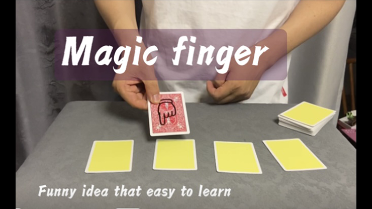 Magic Finger by Dingding video DOWNLOAD product video — 52Kards