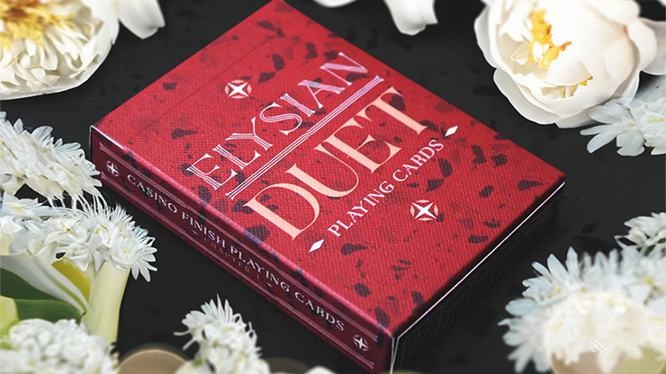 Elysian Duets Marked Deck (Red) by Phill Smith - Trick product video — 52Kards