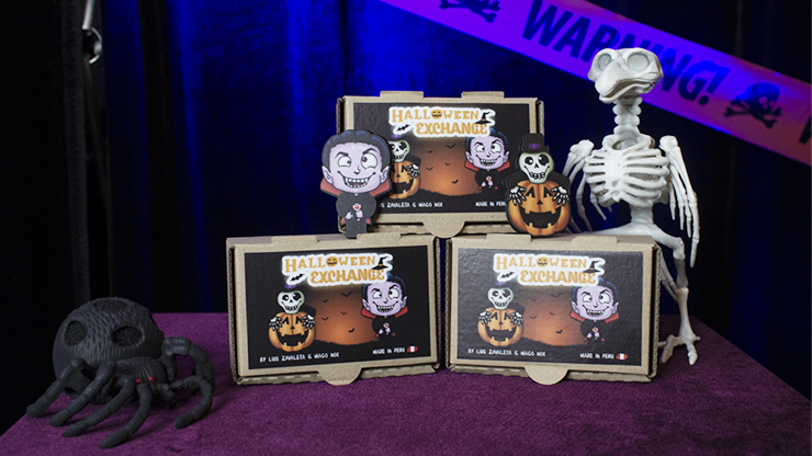 Halloween Exchange (Close Up) by Luis Zavaleta & Nox - Trick product video — 52Kards