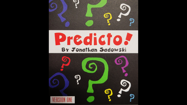 Predicto (Superhero) by Jonathan Sadowski - Trick product video — 52Kards