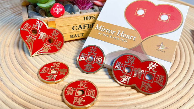 Mirror Heart Red by N2G & Ken Tsoi (Gimmicks and online instructions) - Trick product video — 52Kards