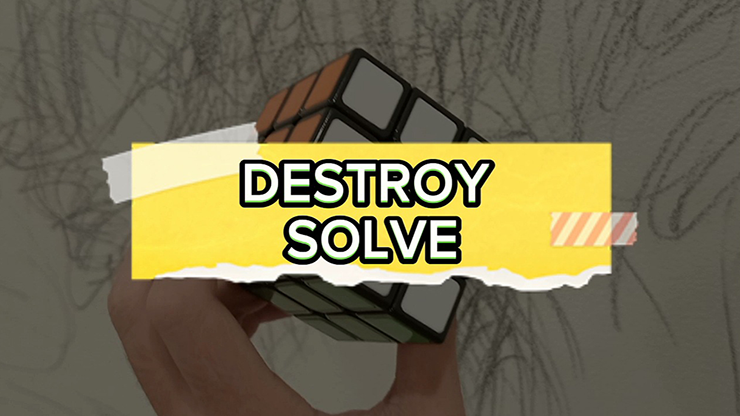 DESTROY SOLVE by Shahril Arif and JJ Team video DOWNLOAD product video — 52Kards