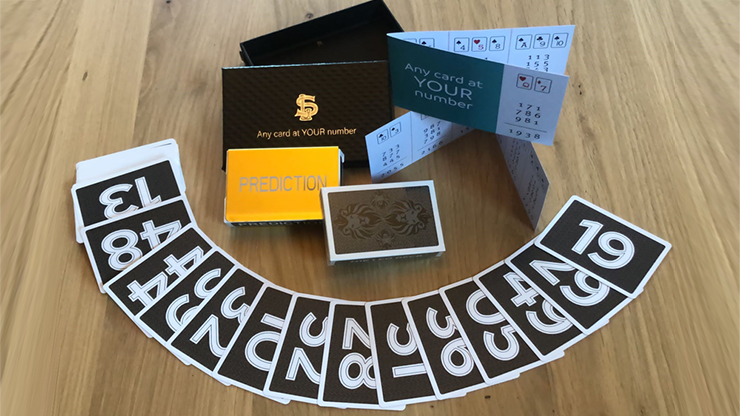 Any Card at Your Number (Gimmicks and Online Instructions) by Leo Smetsers - Trick product video — 52Kards