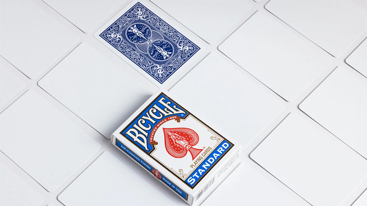 Magnetic Card - Bicycle Cards (2 Per Package) Blank Face Blue by Chazpro - Trick product video — 52Kards