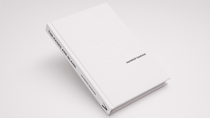 The Pages Are Blank by Michael Feldman - Book product video — 52Kards