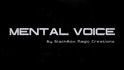 Mental Voice by BlackBox Magic Creations product video — 52Kards