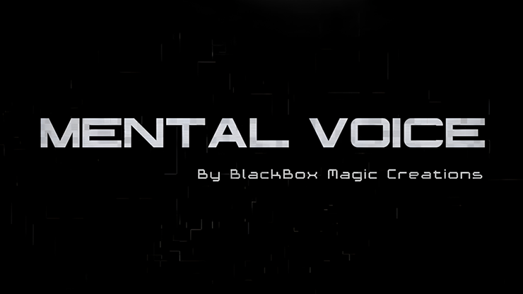 Mental Voice by BlackBox Magic Creations product video — 52Kards