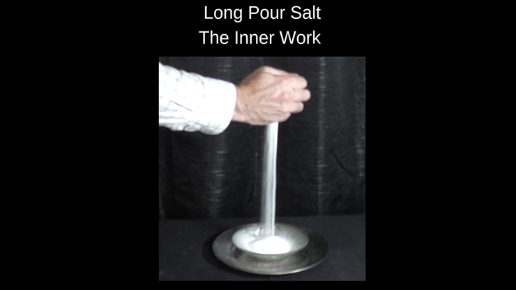 The Long Pour Salt Trick - The Inner Work by Michael Ross (Gimmick and Online Instructions) - Trick product video — 52Kards