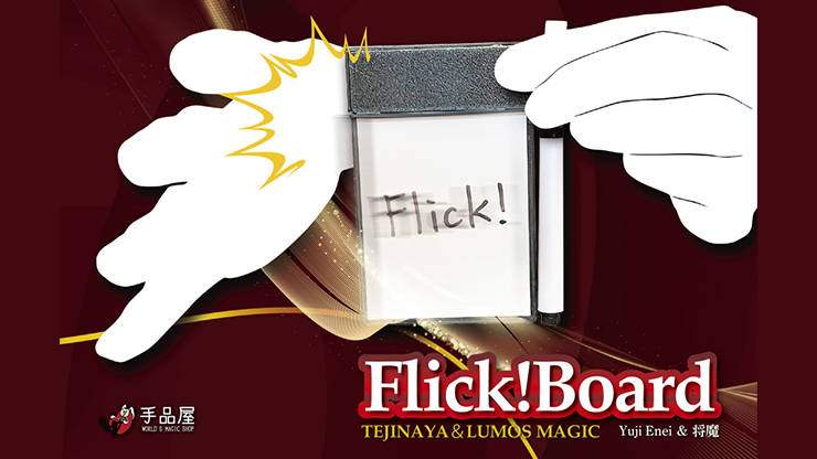 Flick! Whiteboard by Tejinaya & Lumos Magic - Trick product video — 52Kards