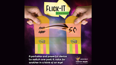 FLICK-IT by Manuel Seminario & Twister Magic product video — 52Kards