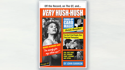 Very Hush-Hush by John Bannon - Book product video — 52Kards