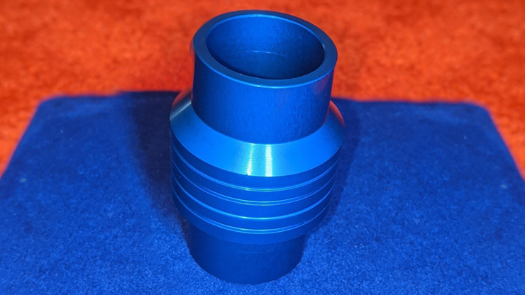 Penny Tube (Aluminum Blue) by Chazpro Magic - Trick product video — 52Kards