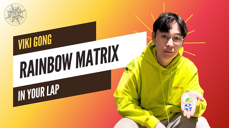 The Vault - Rainbow Matrix on Lap by Viki Gong video DOWNLOAD product video — 52Kards