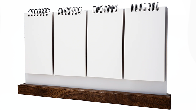Fortune Calendar (Walnut) by TCC and Terry Chou product video — 52Kards