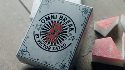 OMNI BREAK (Blue) by Victor Zatko product video — 52Kards