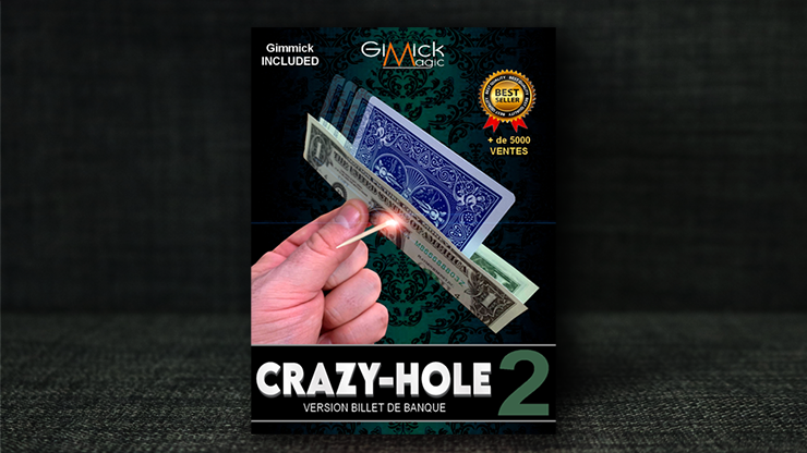 CRAZY HOLE 2.0 (RED) by Mickael Chatelain product video — 52Kards