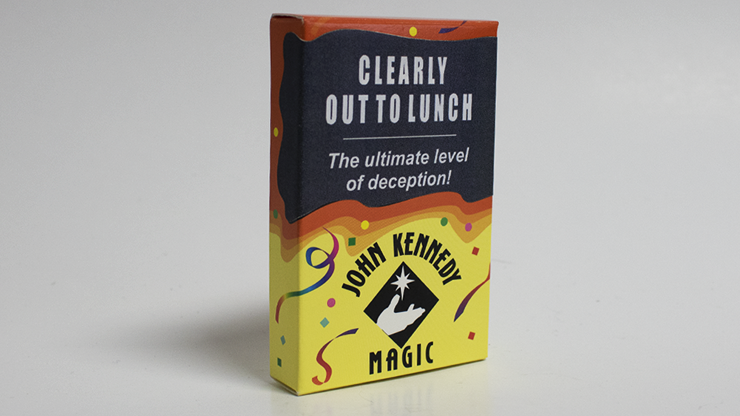 CLEARLY OUT TO LUNCH by John Kennedy product video — 52Kards
