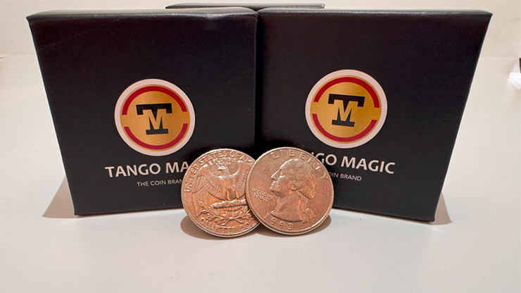 Passing Coins (Quarter Dollar) by Tango product video — 52Kards