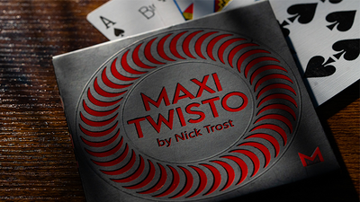 MAXI TWISTO RED (Gimmicks and Online Instructions) by Nick Trost & Murphy's Magic Supplies - Trick product video — 52Kards