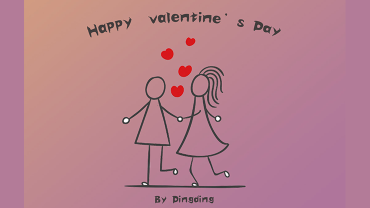SHAPE OF MY HEART by Ding Ding product video — 52Kards