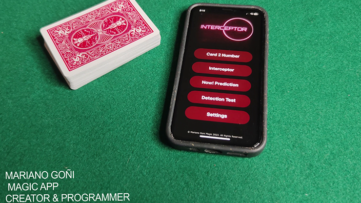 INTERCEPTOR by Mariano Goni (Android version) product video — 52Kards