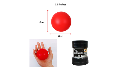 Return Ball (Red, 2.5") by JL Magic product video — 52Kards